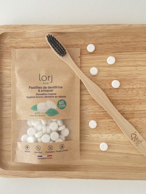 <b>PASTILLES DE DENTIFRICE</b> - Rafraîchissantes