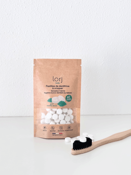 <b>PASTILLES DE DENTIFRICE</b> - Rafraîchissantes